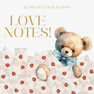 Love Notes! @thevintageteddy